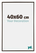 Evry Kunststoff Bilderrahmen 40x60cm Antrazit Vorne Messe | Yourdecoration.de