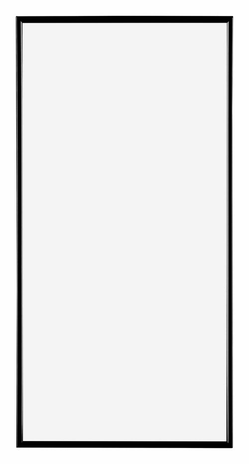 Evry Kunststoff Bilderrahmen 40x80cm Schwarz Hochglanz Vorne | Yourdecoration.de