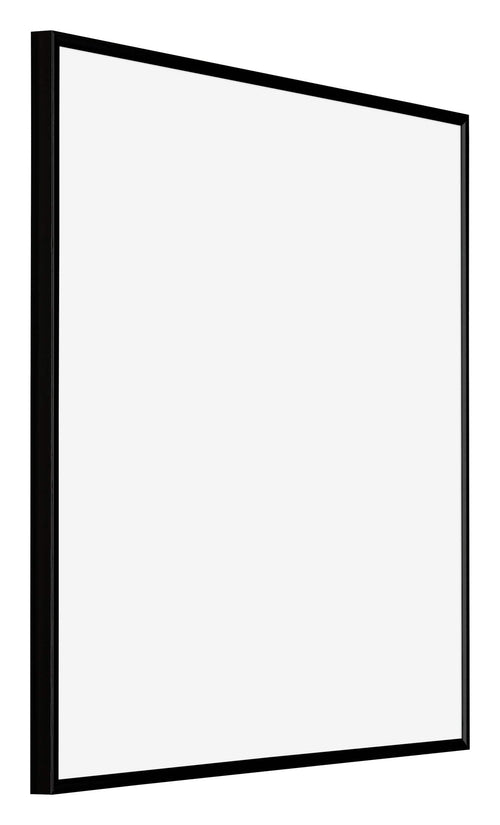 Evry Kunststoff Bilderrahmen 45x45cm Schwarz Matt Vorne Schrag | Yourdecoration.de
