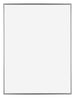 Evry Kunststoff Bilderrahmen 45x60cm Silber Vorne | Yourdecoration.de