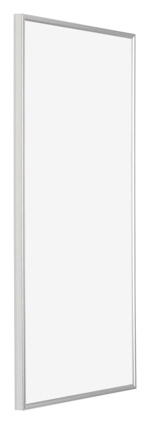 Evry Kunststoff Bilderrahmen 45x80cm Silber Vorne Schrag | Yourdecoration.de