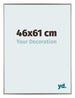 Evry Kunststoff Bilderrahmen 46x61cm Champagner Vorne Messe | Yourdecoration.de