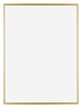 Evry Kunststoff Bilderrahmen 46x61cm Gold Vorne | Yourdecoration.de