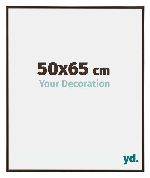 Evry Kunststoff Bilderrahmen 50x65cm Antrazit Vorne Messe | Yourdecoration.de
