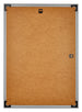 Evry Kunststoff Bilderrahmen 50x70cm Silber Ruckseite | Yourdecoration.de