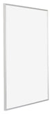 Evry Kunststoff Bilderrahmen 50x70cm Silber Vorne Schrag | Yourdecoration.de