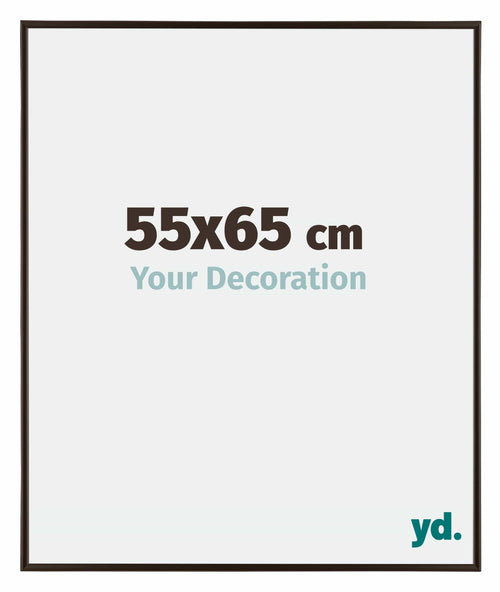 Evry Kunststoff Bilderrahmen 55x65cm Antrazit Vorne Messe | Yourdecoration.de