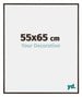 Evry Kunststoff Bilderrahmen 55x65cm Antrazit Vorne Messe | Yourdecoration.de