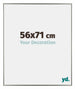 Evry Kunststoff Bilderrahmen 56x71cm Champagner Vorne Messe | Yourdecoration.de