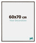 Evry Kunststoff Bilderrahmen 60x70cm Antrazit Vorne Messe | Yourdecoration.de
