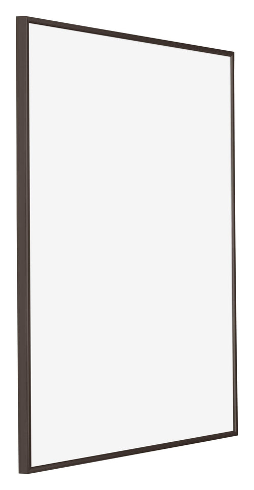 Evry Kunststoff Bilderrahmen 60x70cm Antrazit Vorne Schrag | Yourdecoration.de