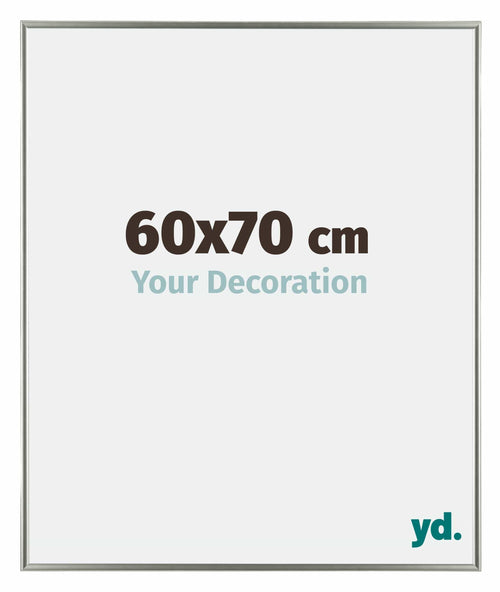 Evry Kunststoff Bilderrahmen 60x70cm Champagner Vorne Messe | Yourdecoration.de