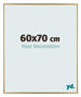 Evry Kunststoff Bilderrahmen 60x70cm Gold Vorne Messe | Yourdecoration.de