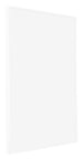 Evry Kunststoff Bilderrahmen 60x70cm Weiss Hochglanz Vorne Schrag | Yourdecoration.de