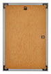 Evry Kunststoff Bilderrahmen 60x85cm Silber Ruckseite | Yourdecoration.de