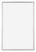Evry Kunststoff Bilderrahmen 60x85cm Silber Vorne | Yourdecoration.de