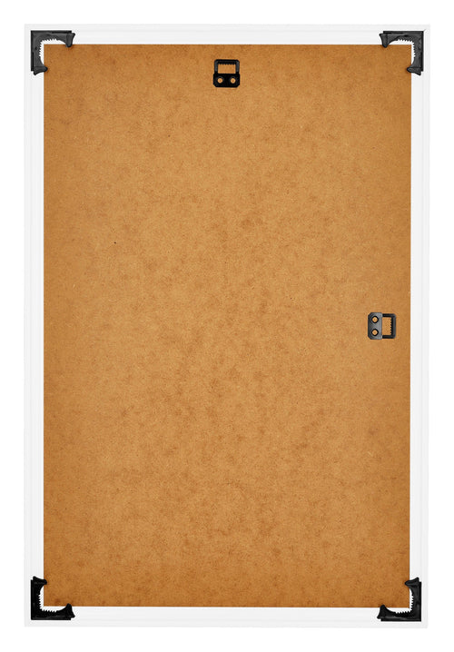 Evry Kunststoff Bilderrahmen 60x85cm Weiß Hochglanz Ruckseite | Yourdecoration.de