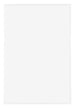 Evry Kunststoff Bilderrahmen 60x85cm Weiß Hochglanz Vorne | Yourdecoration.de