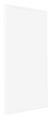 Evry Kunststoff Bilderrahmen 60x90cm Weiss Hochglanz Vorne Schrag | Yourdecoration.de