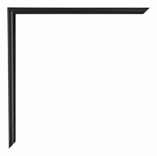 Evry Kunststoff Bilderrahmen Schwarz Mat Detail Ecke | Yourdecoration.de