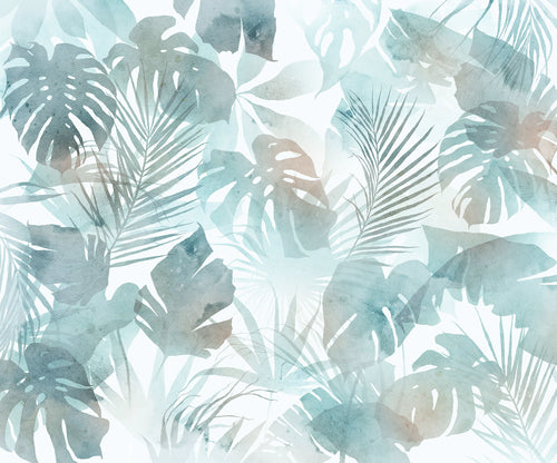 Fototapete Aqua Flora 300x250cm FLX6 046 | Yourdecoration.nl
