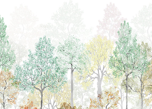 Fototapete Bright Rainbow 350x250cm FLX7 027 | Yourdecoration.nl