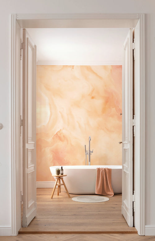 Fototapete Candy Peach 400x250cm FLX8 001 Interieur | Yourdecoration.nl