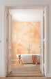 Fototapete Candy Peach 400x250cm FLX8 001 Interieur | Yourdecoration.nl