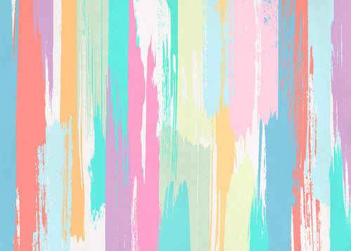 Fototapete Color Rain 350x250cm FLX7 031 | Yourdecoration.nl