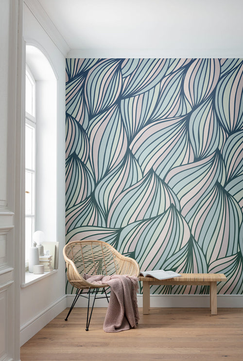 Fototapete Gentle Waves 250x250cm Komar FLX5 047 Interieur | Yourdecoration.nl