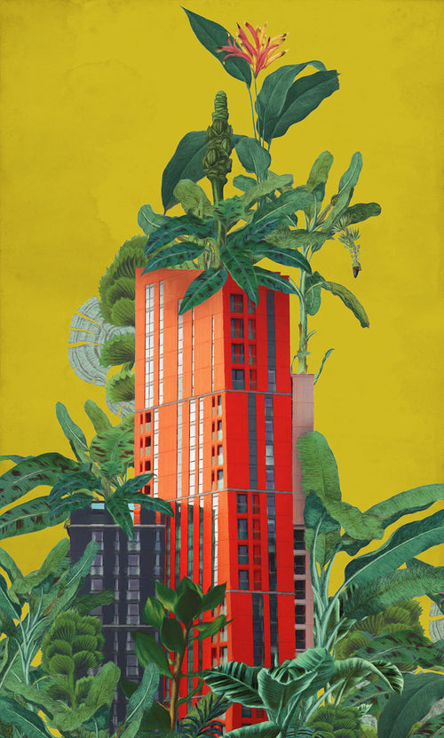 Fototapete Plant House 150x250cm Komar FLX3 061 | Yourdecoration.nl