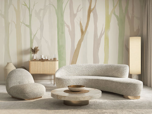 Fototapete Shadow Woods 350x250cm FLX7 008 Interieur | Yourdecoration.nl