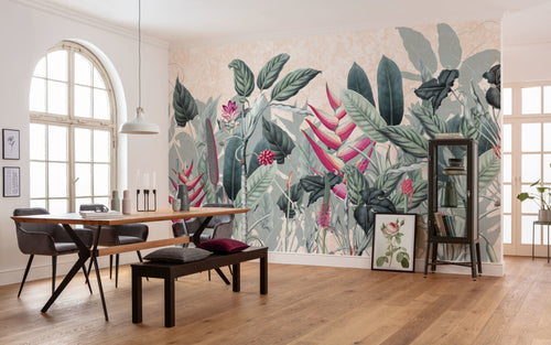 Fototapete Soft Jungle 350x250cm FLX7 020 Interieur | Yourdecoration.nl