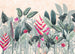 Fototapete Soft Jungle 350x250cm FLX7 020 | Yourdecoration.nl