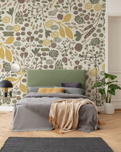 Fototapete Wild Fields 250x250cm Komar FLX5 048 Interieur | Yourdecoration.nl