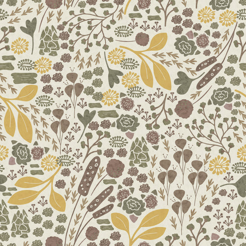 Fototapete Wild Fields 250x250cm Komar FLX5 048 | Yourdecoration.nl