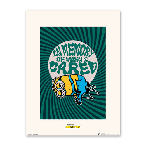 Grupo Erik P30X40cm0443 Print 30X40 cm Minions In Memory Of When I Cared | Yourdecoration.de