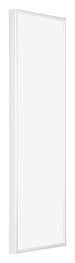 Kent Aluminium Bilderrahmen 25x75cm Weiss Hochglanz Vorne Schrag | Yourdecoration.de