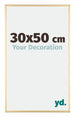 Kent Aluminium Bilderrahmen 30x50cm Gold Vorne Messe | Yourdecoration.de