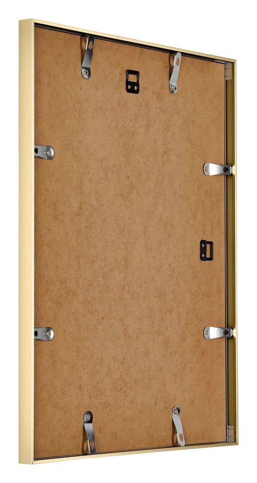 Kent Aluminium Bilderrahmen 36x49cm Gold Ruckseite Schrag | Yourdecoration.de