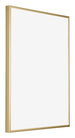 Kent Aluminium Bilderrahmen 36x49cm Gold Vorne Schrag | Yourdecoration.de