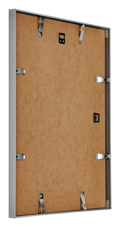 Kent Aluminium Bilderrahmen 36x49cm Platin Ruckseite Schrag | Yourdecoration.de