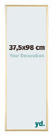 Kent Aluminium Bilderrahmen 37 5x98cm Gold Vorne Messe | Yourdecoration.de