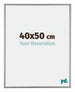 Kent Aluminium Bilderrahmen 40x50cm Platin Vorne Messe | Yourdecoration.de