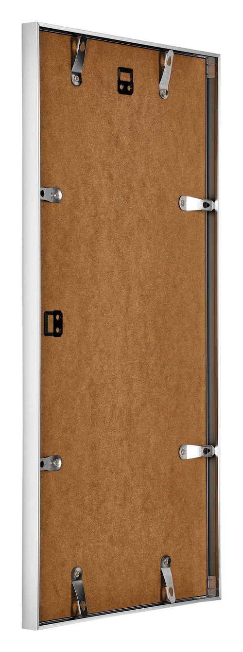 Kent Aluminium Bilderrahmen 40x70cm Silber Hochglanz Ruckseite Schrag | Yourdecoration.de