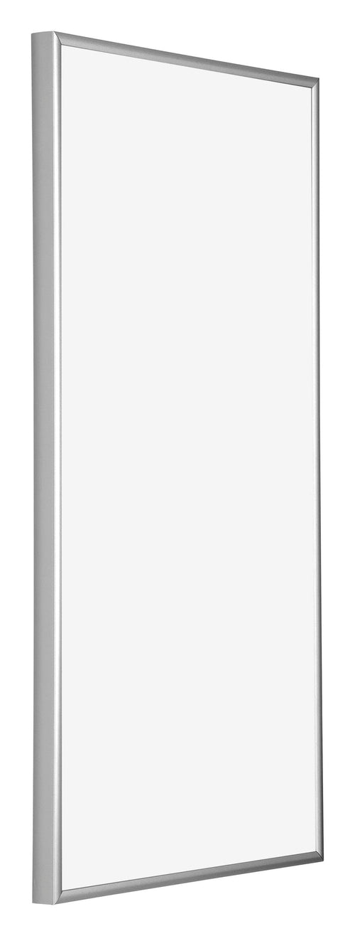 Kent Aluminium Bilderrahmen 40x70cm Silber Hochglanz Vorne Schrag | Yourdecoration.de