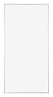Kent Aluminium Bilderrahmen 40x80cm Silber Hochglanz Vorne | Yourdecoration.de
