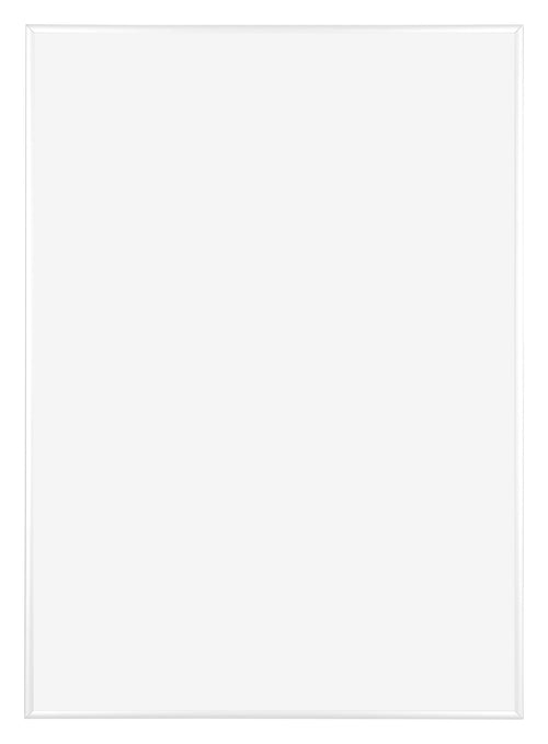 Kent Aluminium Bilderrahmen 42x60cm Weiss Hochglanz Vorne | Yourdecoration.de