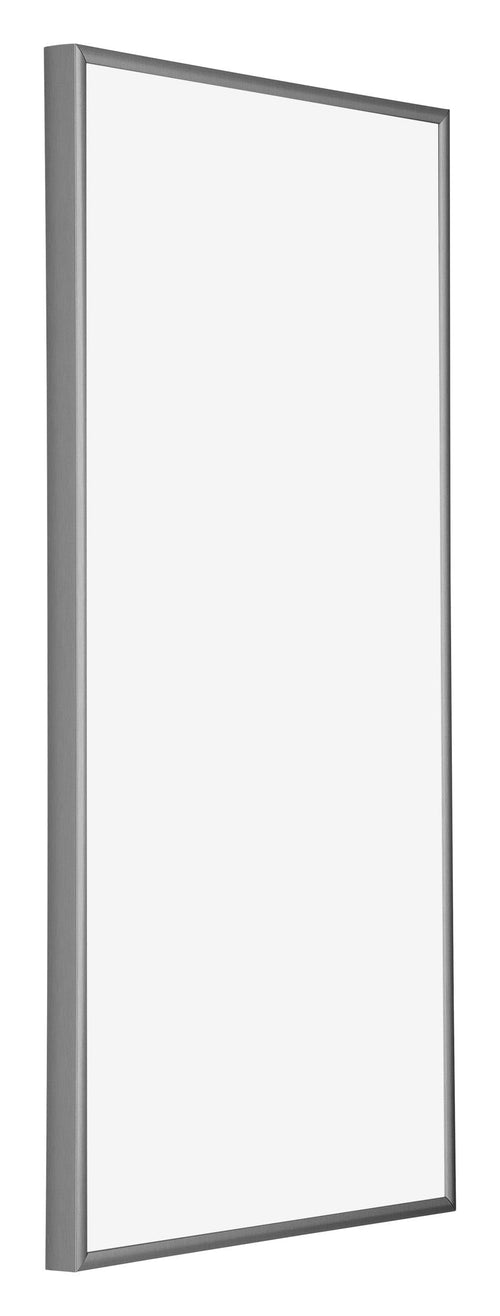 Kent Aluminium Bilderrahmen 50x100cm Platin Vorne Schrag | Yourdecoration.de