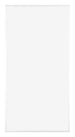 Kent Aluminium Bilderrahmen 50x100cm Weiss Hochglanz Vorne | Yourdecoration.de